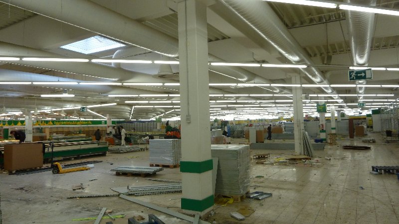 Umbau Marktkaufcenter zu E-Center
